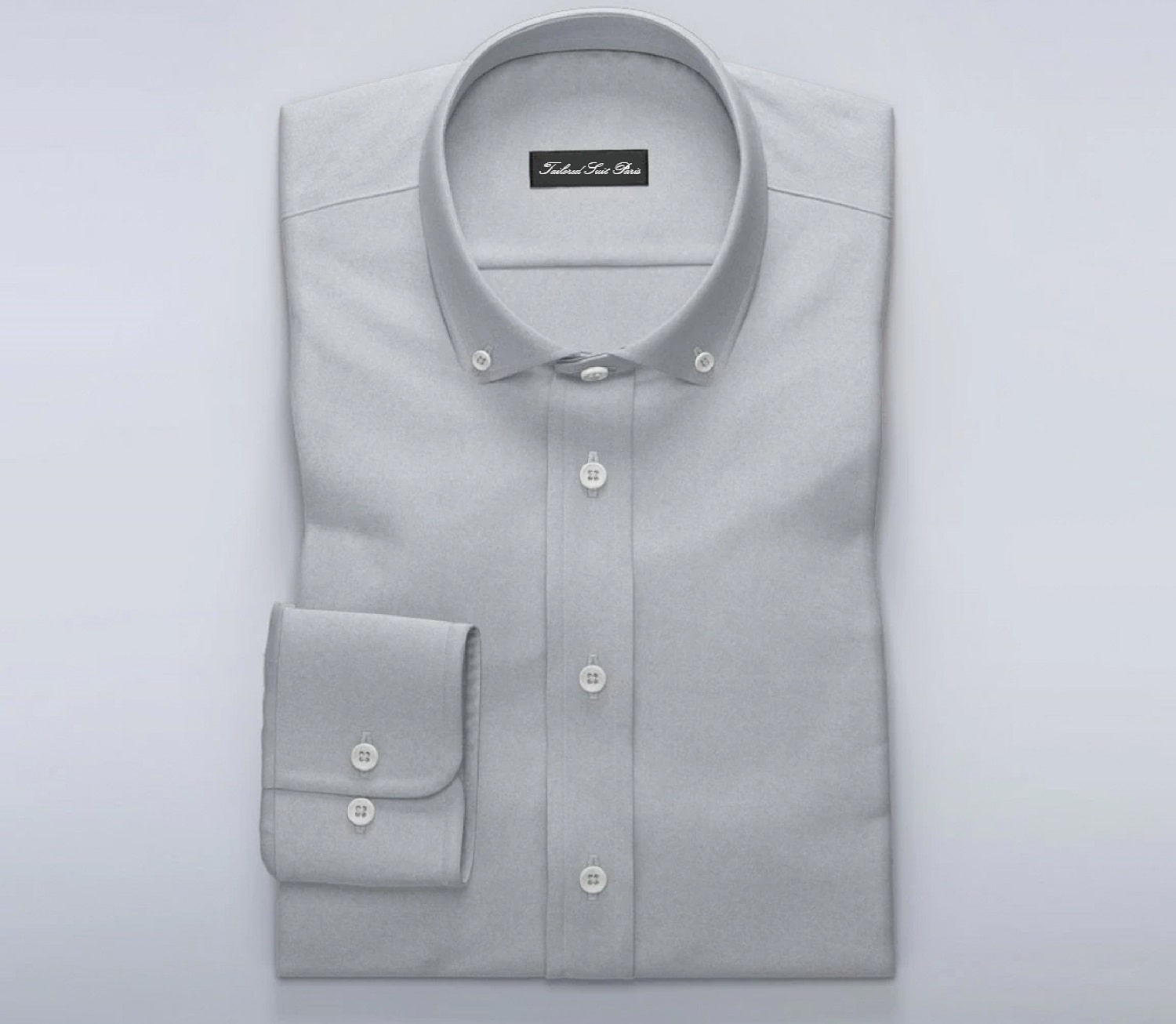 4291-Herrskjorta-Benidorm-light-gray-12583