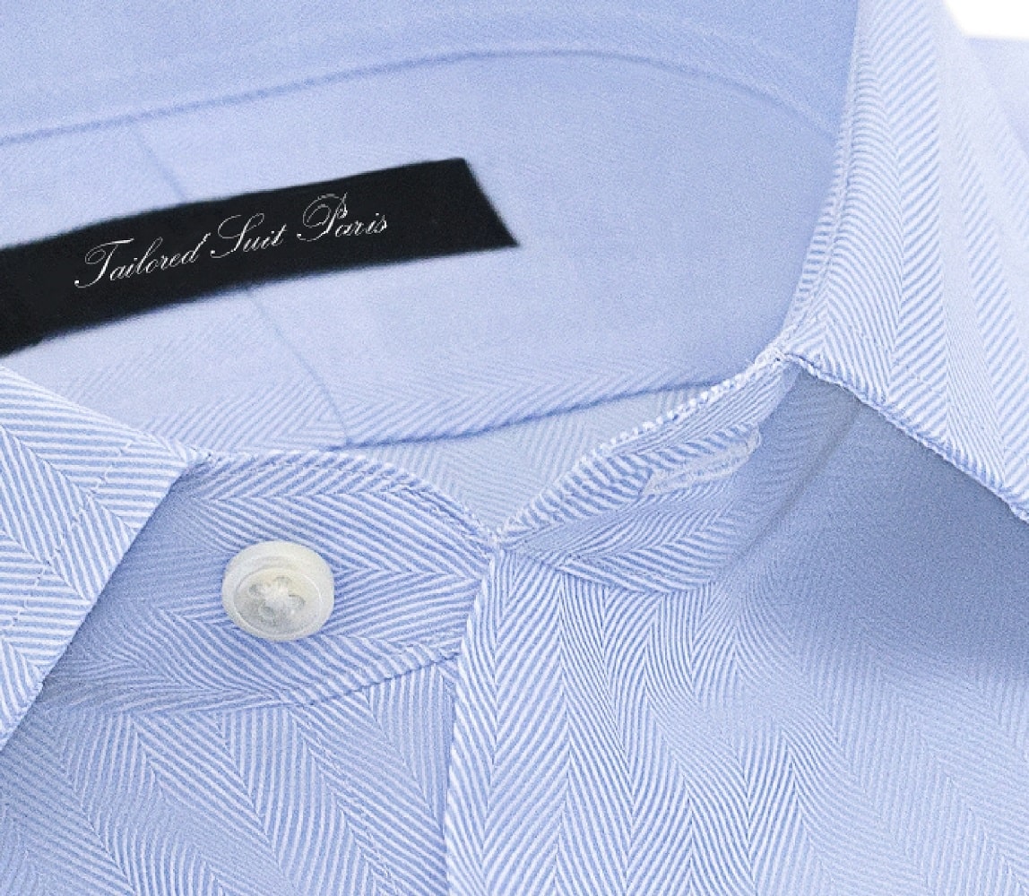 blue-solid-herringbone-dress-shirt