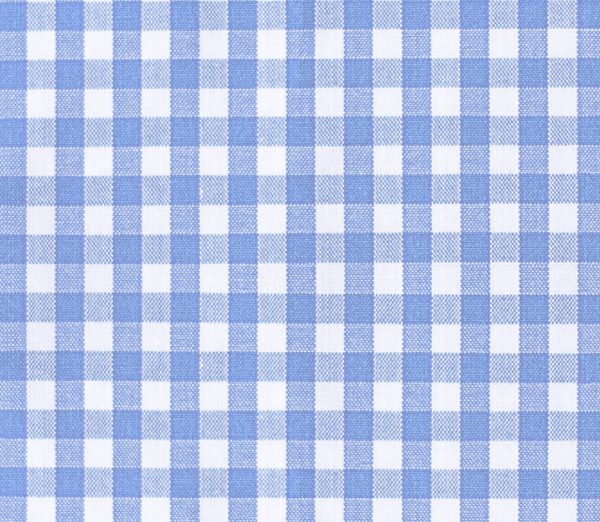 Chemise Suitsupply Homme - Taille 38/15 - Bleu Clair Vichy - Coupe Slim - Occasion TBE