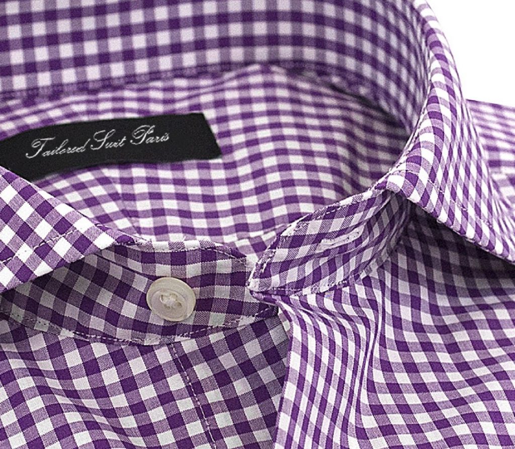 Chemise Chaps Violette à Carreaux - Taille XXL (2XL), Neuve Avec étiquettes, Modèle #76e