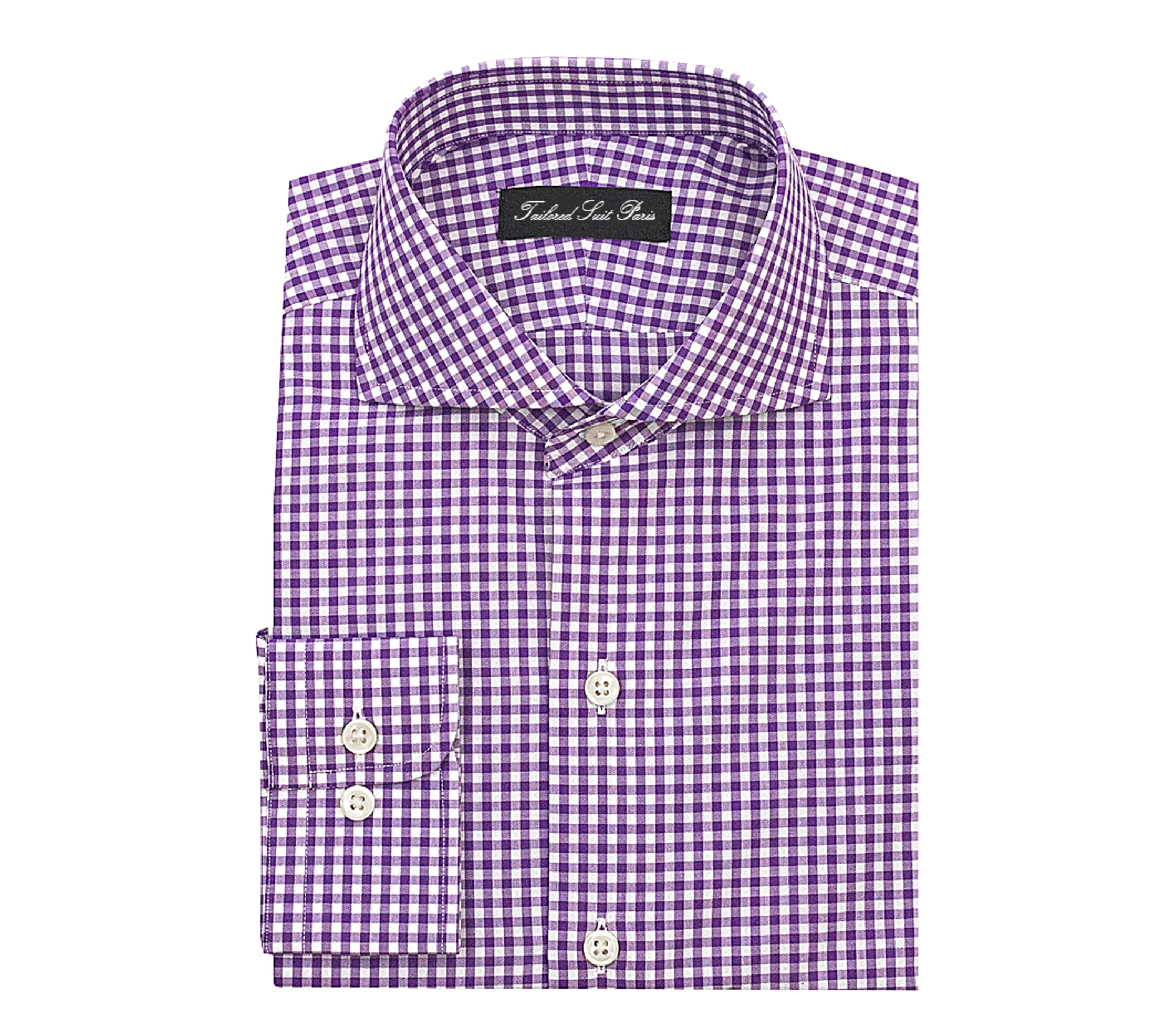 Chemise CHAPS Violette à Carreaux Taille XXL - Neuve Avec étiquettes, Style Casual