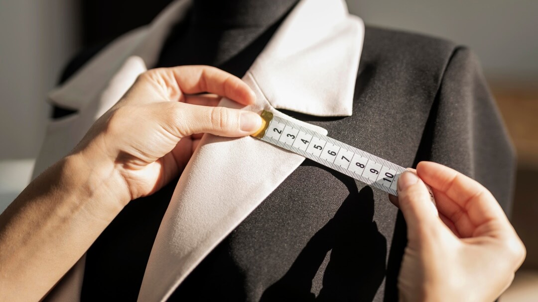 Une vue rapprochée des mains d'un homme ajustant délicatement ses boutons de manchette sur une chemise blanche impeccable, complétant un costume personnalisé de haute couture pour un événement unique.